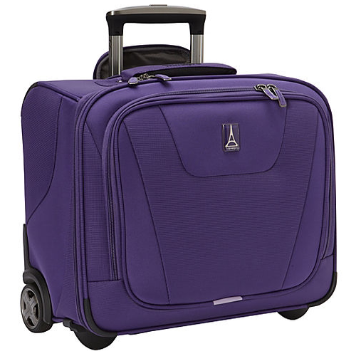 Travelpro铁塔 MaxLite 16紫色商务布料男女登机拉杆箱