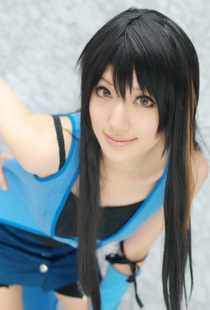 cosplay假发黑色长直发 最终幻想 莉诺雅60cm 1米 万用角色扮演