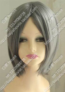 假发灰色短发 噬魂师斯坦因 黑执事 夏尔漫画版 海猫嘉音 COS假发