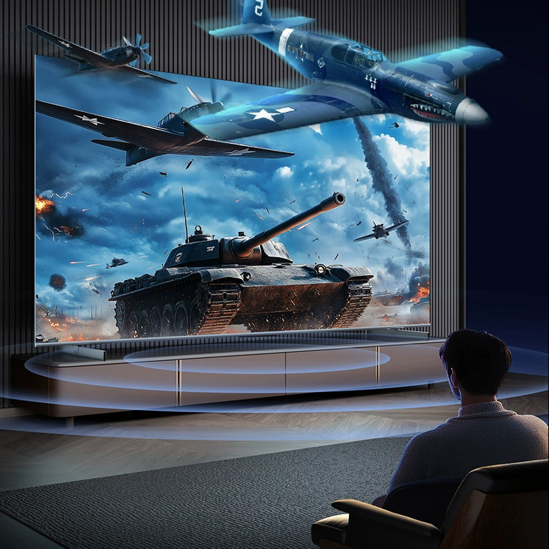 创维黑骑士A5F 65/75/85/100英寸Miniled极黑类纸屏电视机