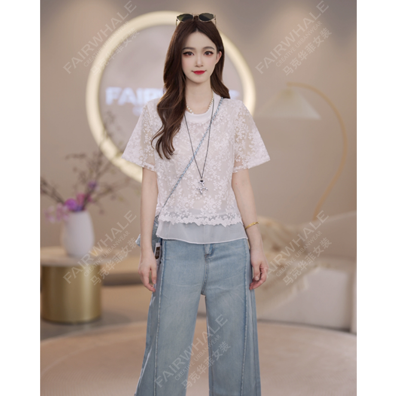 马克华菲女装袖衬衫上衣