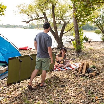 超轻铝合金可折叠行军露营床