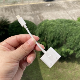 卖的痛心！适用于苹果lightning口音频充电一分二转换线有线耳机