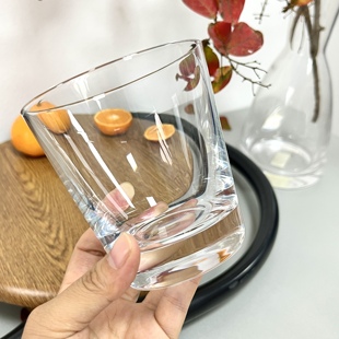 晶莹剔透！举杯忘忧！ins风进口高透水晶玻璃杯家用水杯果汁杯子