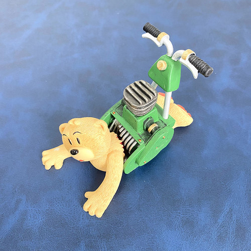 英国版泰迪流氓熊桌面公仔摆件