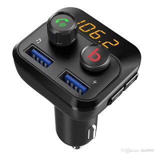 老产品！做工不差！蓝牙音频FM发射器免提蓝牙车载充电器播放器