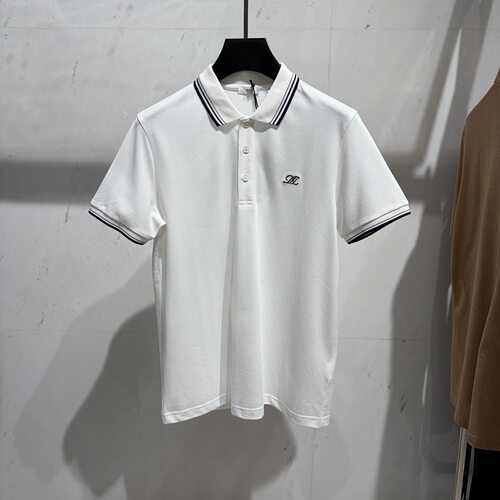 DITE迪特 男装26春夏新款logo字母刺绣男士翻领短袖POLO衫 C22320