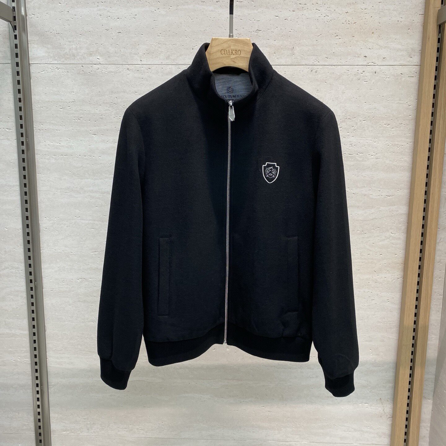 Aquascutum雅格狮丹 男装26秋冬新款logo刺绣男士夹克外套 300292