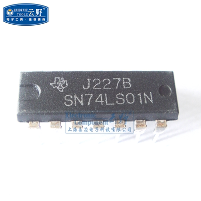 【高科美芯】IC集成电路SN74LS01N DIP14直插 逻辑门 芯片（一个