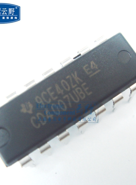 【高科美芯】IC集成电路CD4007UBE DIP14直插 反相器和缓冲器 芯