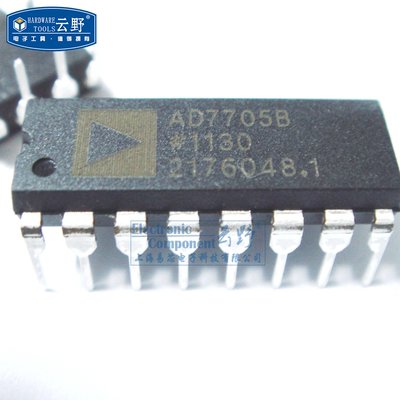 【高科美芯】IC集成电路AD7705B DIP16 16位 Bit ADC 差分输入
