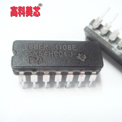 【高科美芯】 IC集成电路 SN54HC04J DIP14 CMOS 逻辑（一个）