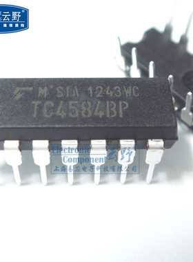 【高科美芯】IC集成电路TC4584BP DIP14直插 施密特触发反相器 4m