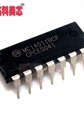 【高科美芯】IC集成电路 MC14011BCP DIP14直插 （10个）