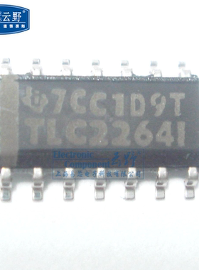 【高科美芯】IC集成电路TLC2264I SOP14贴片 运算放大器 CMOS 轨