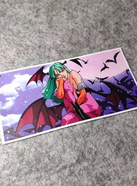 日装甲系DM潮流改装汽车贴摩托贴纸搞笑二次元划纹烫画车贴D1802