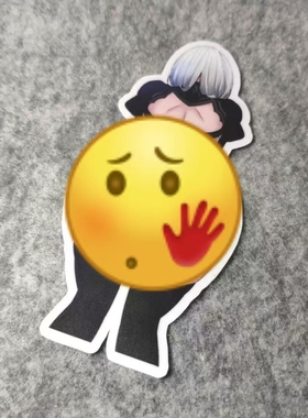 二次元日漫改装痛车摩托贴电动车老婆酱侧窗JDM烫画D1589