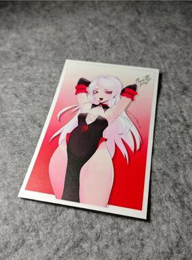 日漫潮流少女搞怪搞笑贴画摩托汽车电动车滑雪板贴纸车窗贴D3128