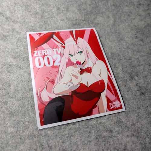 二次元日本漫画萌版兔女郎汽车