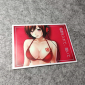 日系JDM潮流改装 二次元 动漫汽车贴摩托贴纸侧窗划纹烫画D1375