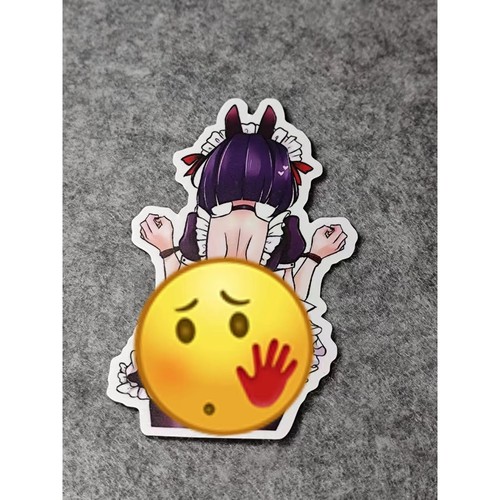 日漫划纹贴女仆美女二次元车贴