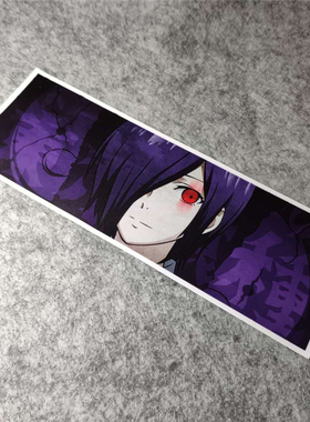 改装痛车潮流二次元动漫汽车摩托贴纸侧窗挡划痕烫画D1461