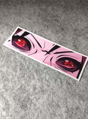 痛车潮流改装二次元动漫汽车摩托贴纸侧窗挡划纹烫画D1399