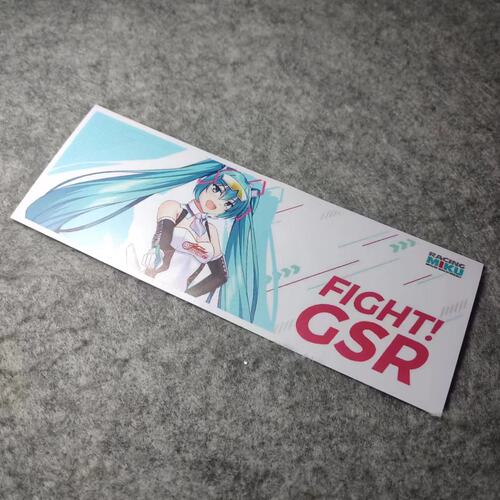 日漫卡哇伊车贴美女划纹贴画摩托