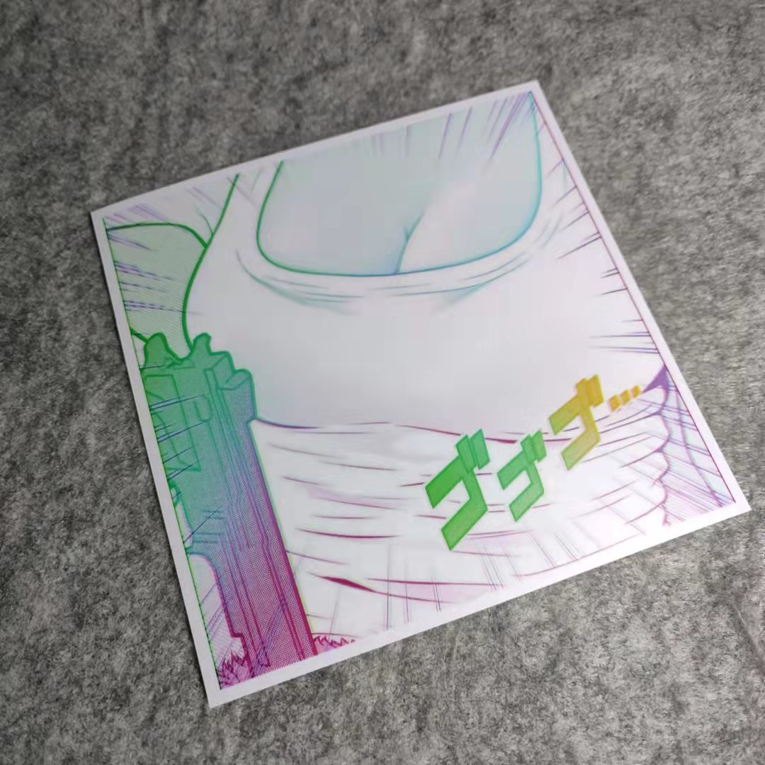 可爱二次元萌女改装车机车摩托个性贴滑板卡通遮痕个性车贴D2056