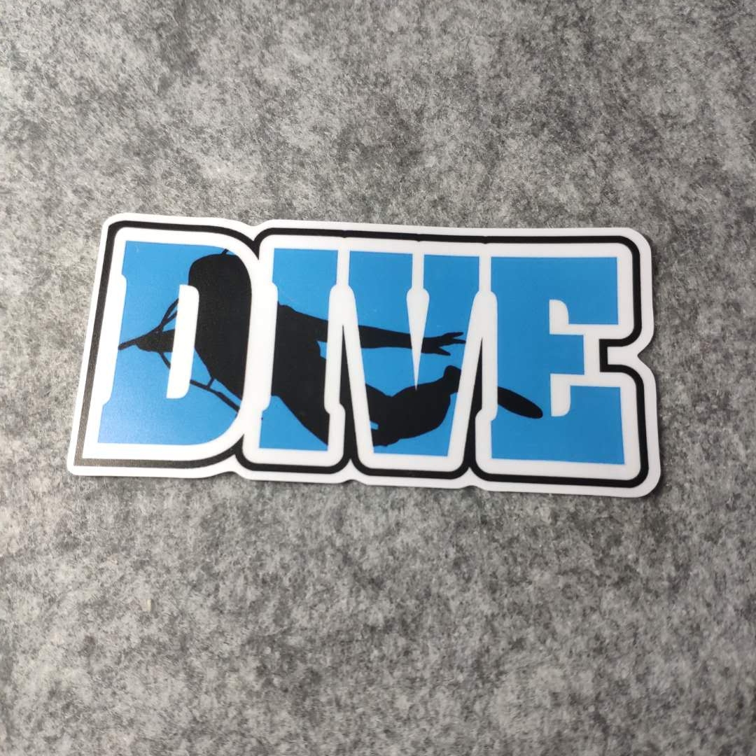 divepadi潜水爱好者搞笑贴纸