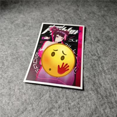 日漫潮流少女搞怪搞笑贴画摩托