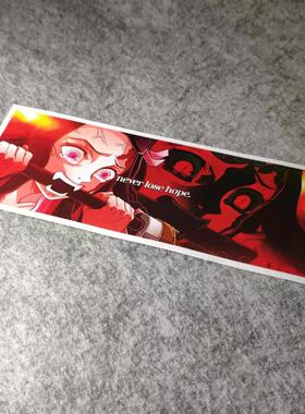 二次元日漫改装痛车摩托贴电动车老婆酱侧窗JDM烫画D1829