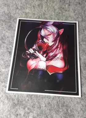 二次元日漫改装痛车摩托贴电动车老婆酱侧窗JDM烫画D1902