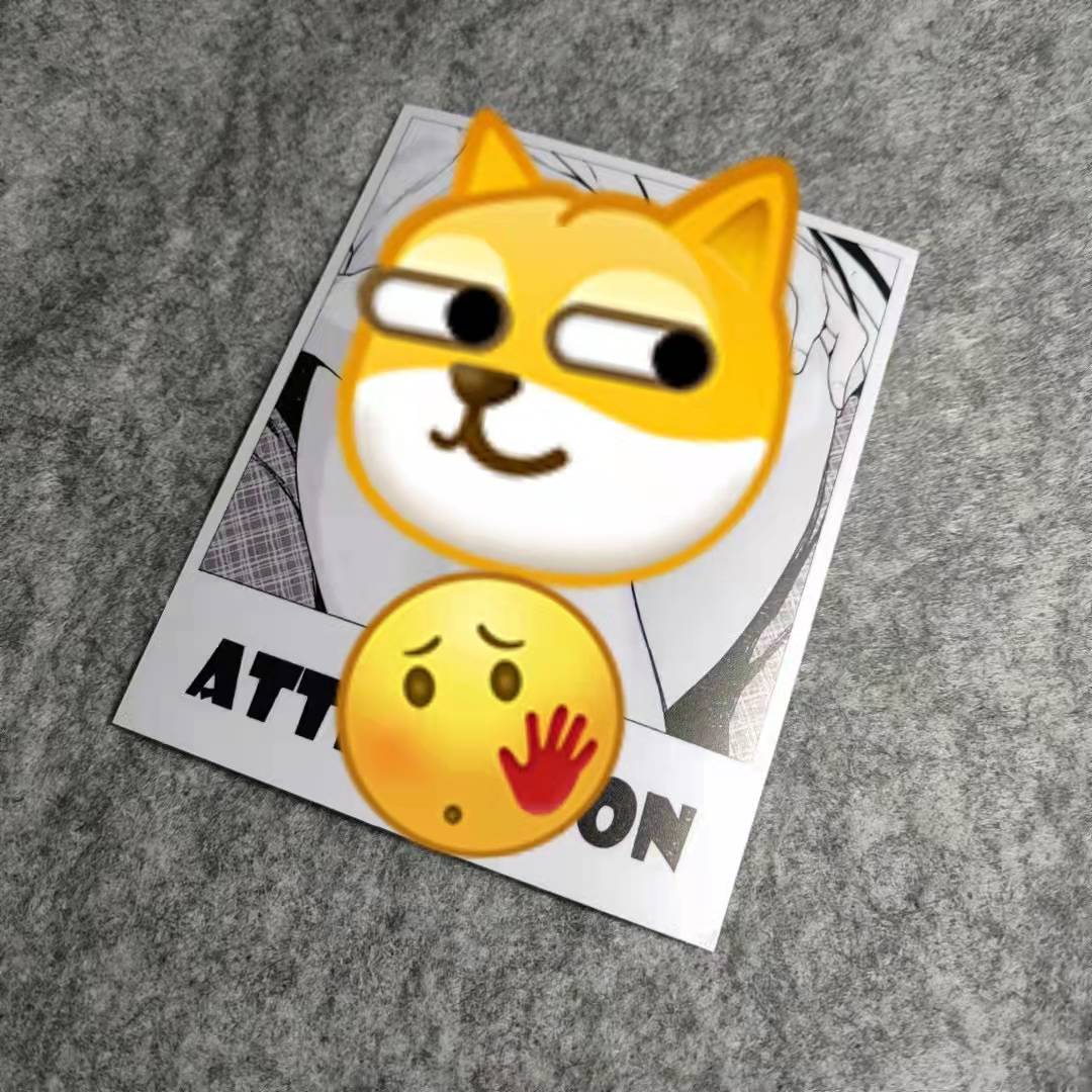 黑白日漫二次元老婆酱改装JDM个性侧窗痛车摩托贴电动车烫画D2051