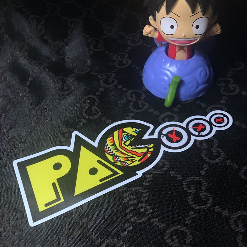 改装赞助商划痕摩托车贴