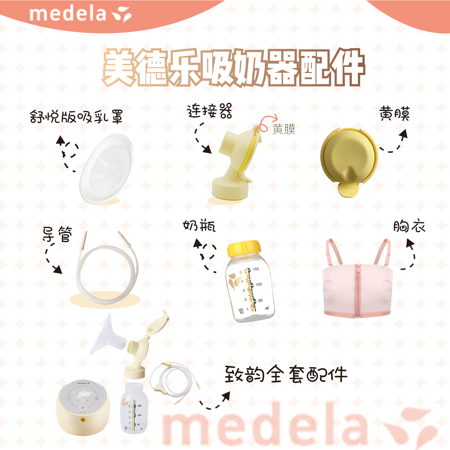 舒适贴合美德乐心韵丝韵翼喇叭罩