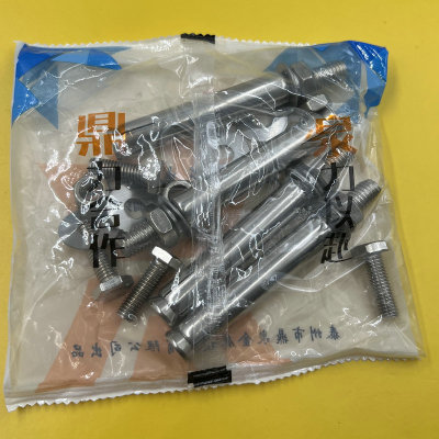 不锈钢膨胀螺丝套装10*100标准 4膨胀加4地脚螺丝膨胀螺栓