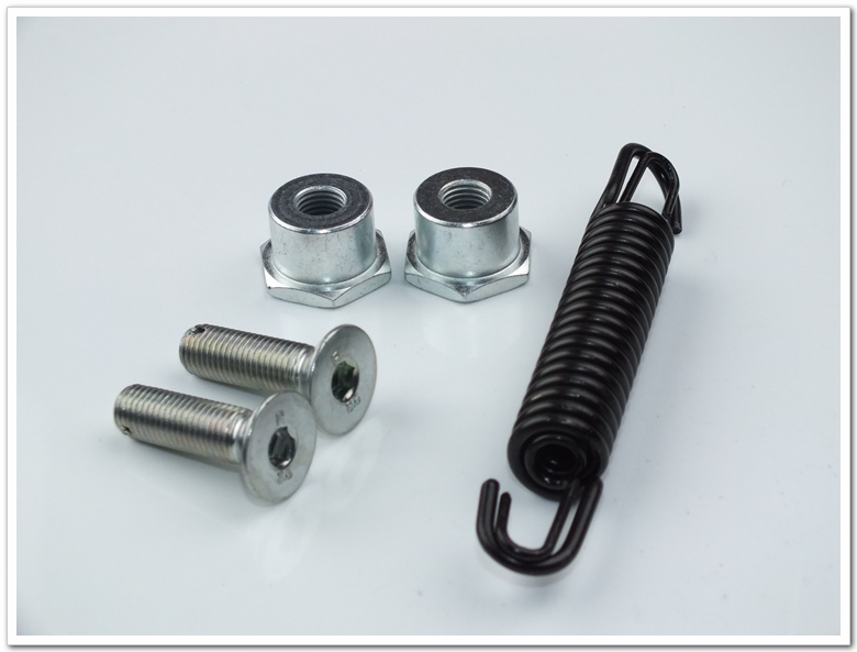 越野款 金鹏502X/BJ500GS-A/5A中撑固定螺丝 螺母TRK502X大撑弹簧