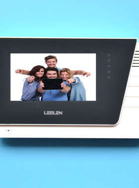 立林V-26彩色4寸可视分机JB-2003VCW 户户彩色可L8-5004VCW室内机