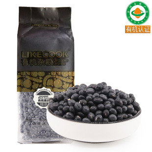 艾谷有机黑豆 300g 煮粥 豆浆有机杂粮