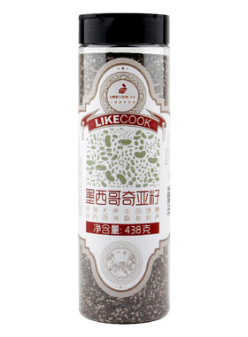艾谷墨西哥进口奇亚籽438g即食奇亚子代餐奇亚籽Chia Seed