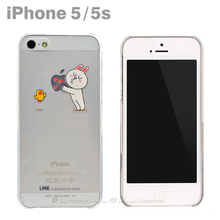 Япония запланированная милая линия поцелуя iPhone5/5S Корпус мобильного телефона/корпус мобильного телефона/защитная крышка прозрачная