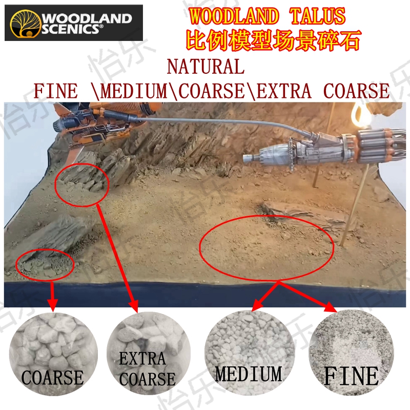 桌游迷你沙盘路面模型场景着色