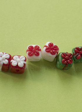 [Yidian]DIY手作材料可爱蝴蝶结圣诞礼物盒Chrismasgiftbox