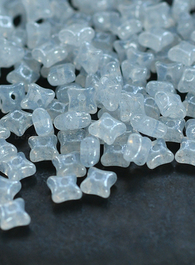 百搭蛋白糖星星百搭diy手作串珠材料捷克珠3x5mm