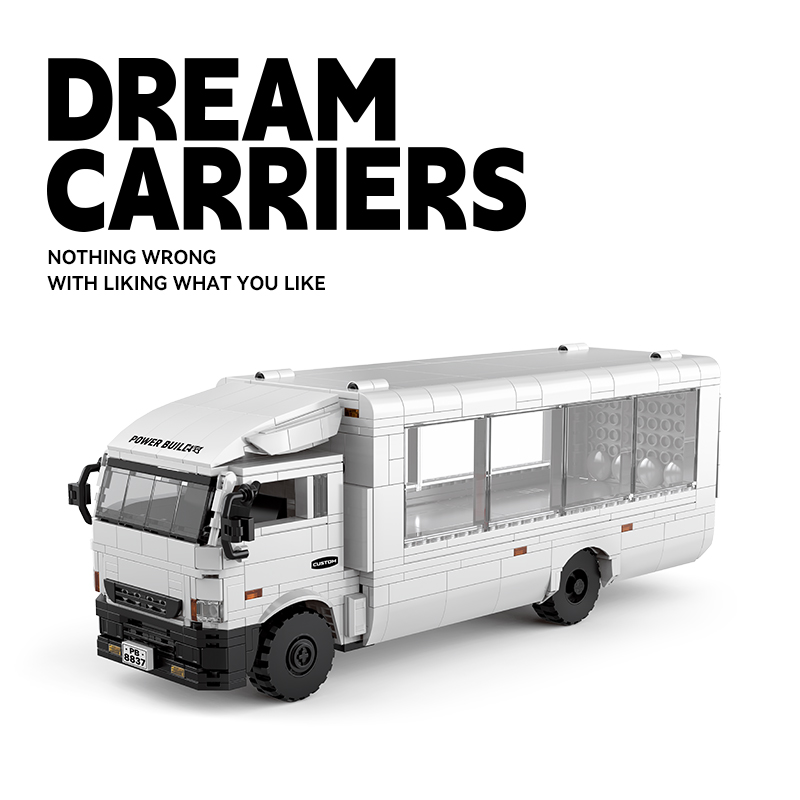 品铂运载车拼装积木玩具模型礼物