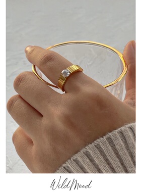 wildmood野生士多小众戒指