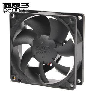 超频三 旋风 F82 11分贝 8cm机箱风扇 超静音8厘米风扇 附减震钉