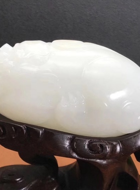 招财貔貅新疆和田玉籽料