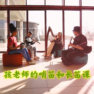 孩老师哨笛/长笛课-哨笛学习爱尔兰木长笛教学网课线上线下精品课